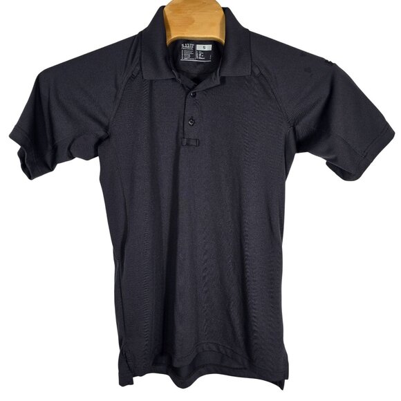 5.11 Tactical Short Sleeve Polo Shirt Small Men's Gray Short‎ Sleeve - Picture 2 of 5
